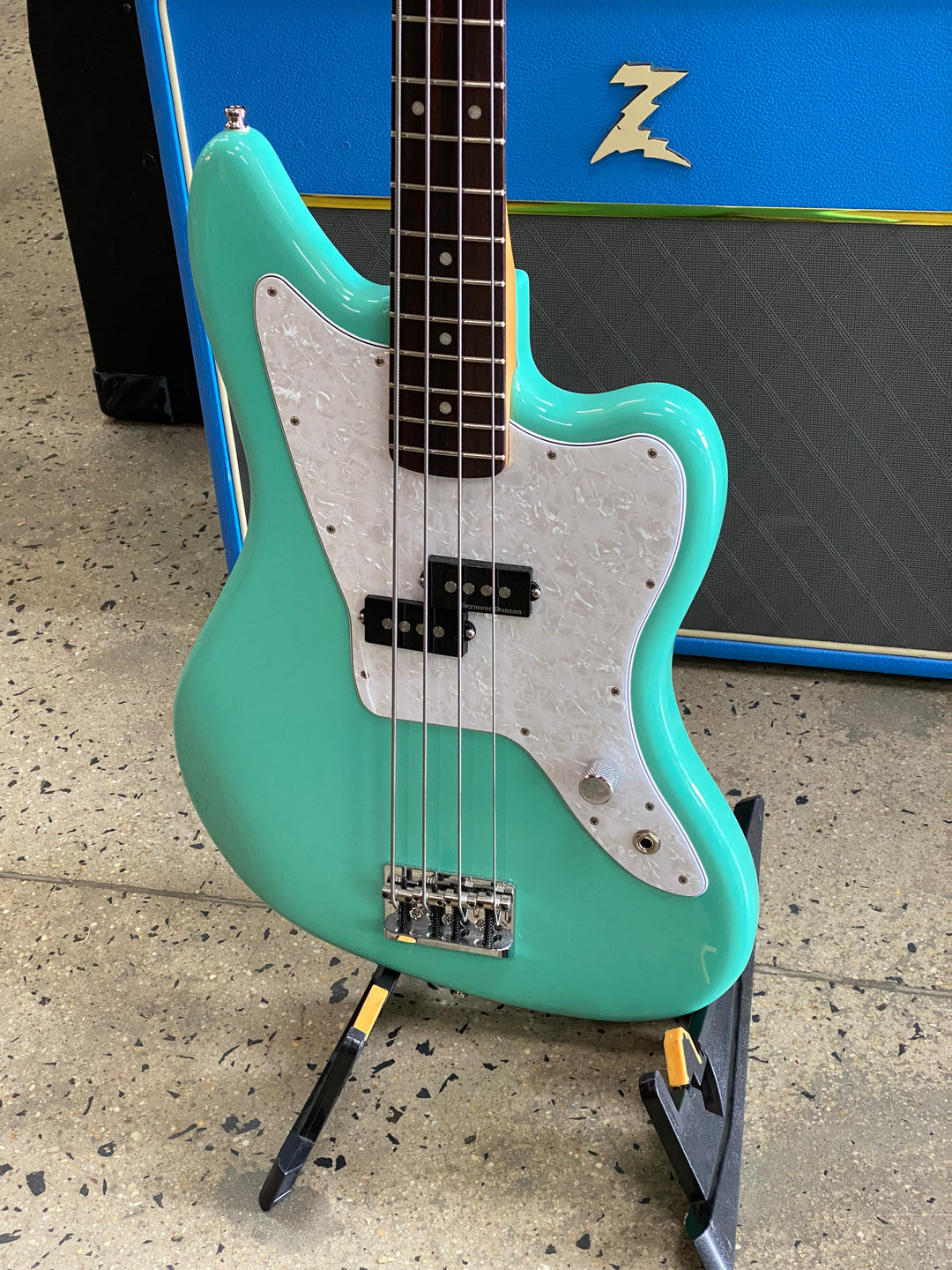 Fender Mark Hoppus Jag Bass | Sea Foam Green w/bag ***pre loved***