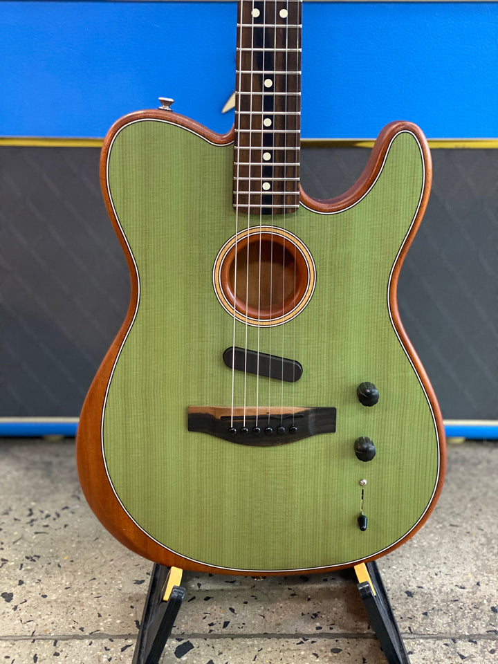 Fender 2021 American Acoustasonic Telecaster wcase | Surf Green ***pre loved***