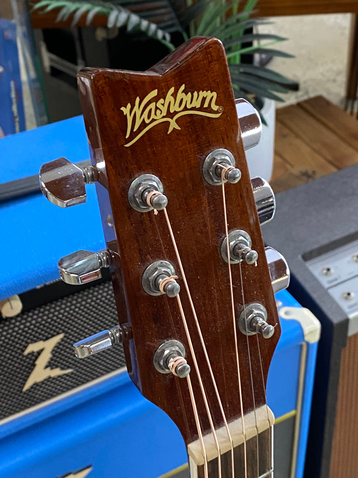 Washburn D10SCE Dreadnought cutaway acoustic electric Nat ***Pre Loved***