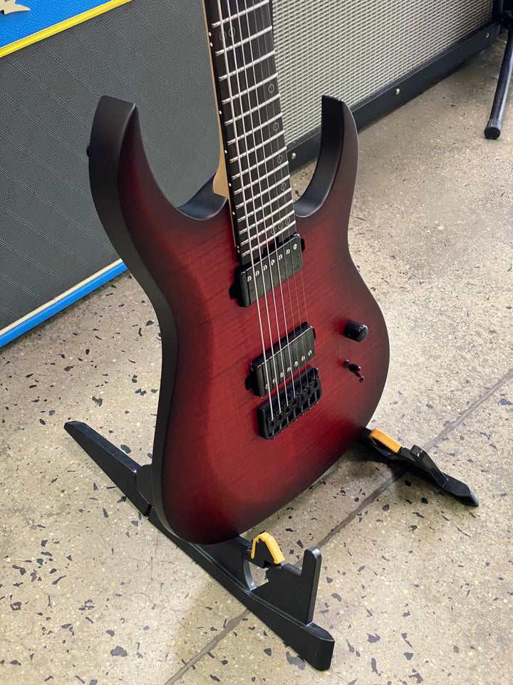 Schecter Sunset-7 Extreme 7 String | Scarlet Burst