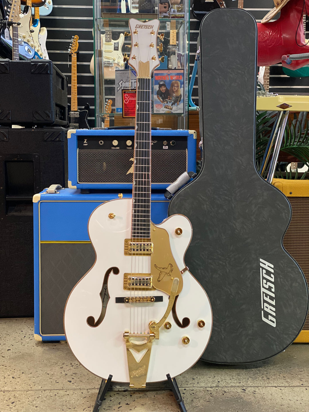 Gretsch Synchromatic Falcon Hollow Body w/Bigsby | Snowcrest White