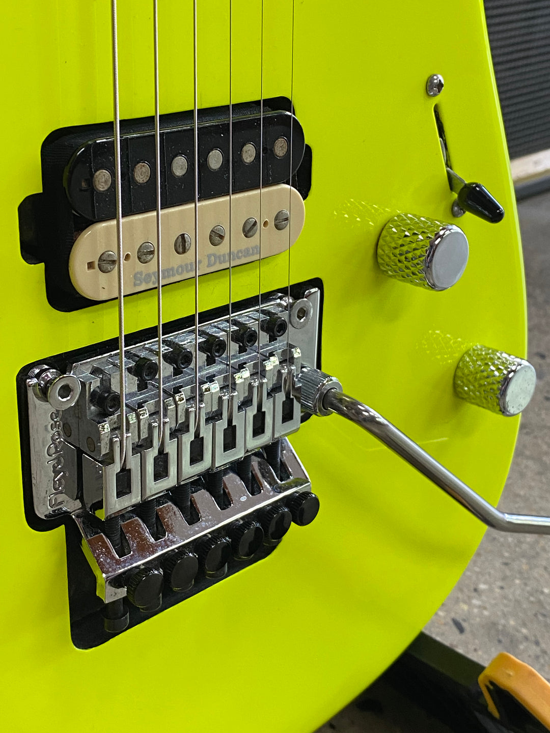 Charvel 2016 Pro Mod San Dimas Style 1 2H FR Neon Yellow W/bag ***Pre Loved***