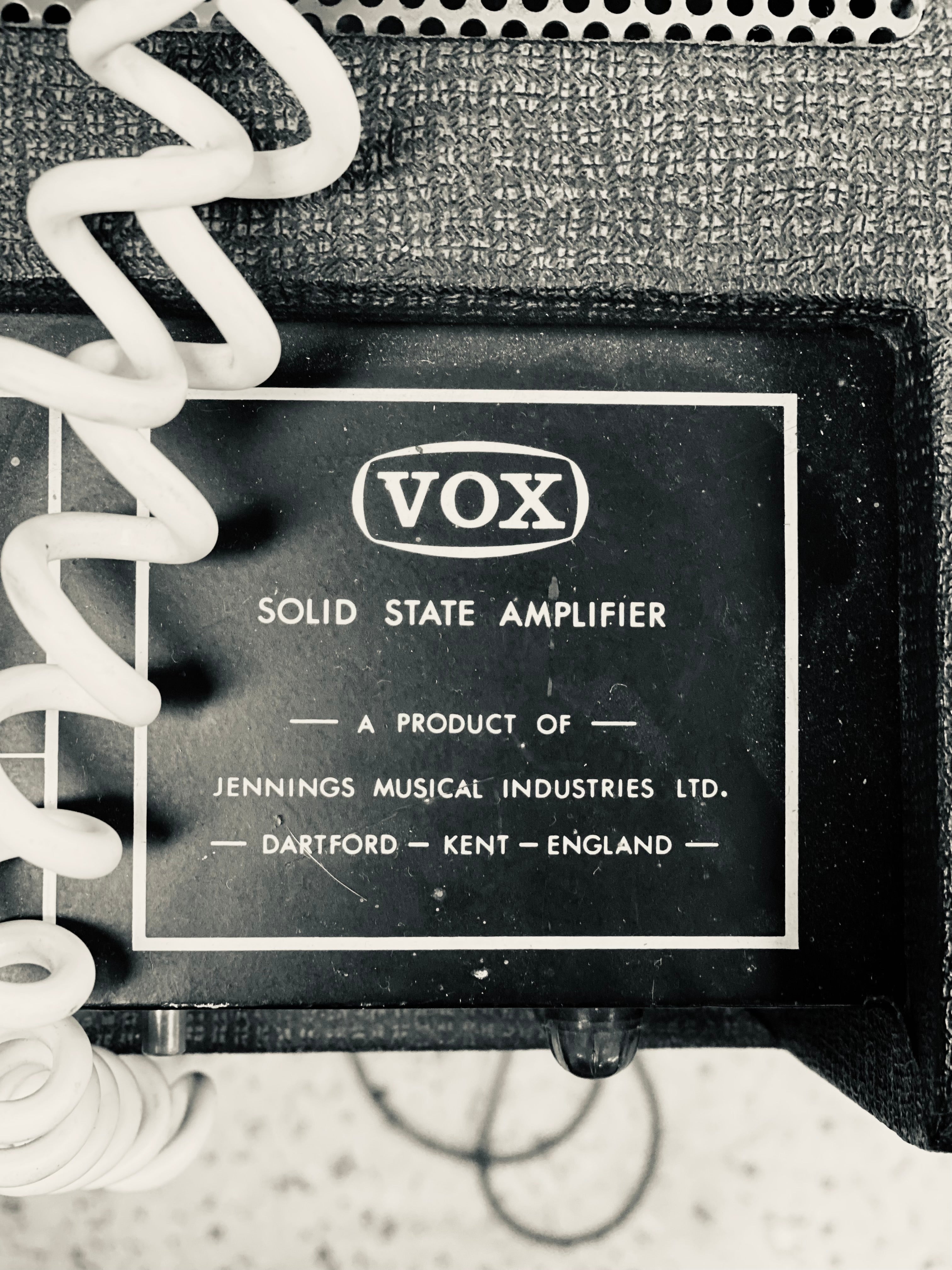 Vox Jennings 1967 Supreme 200w Solid State Head ***pre loved