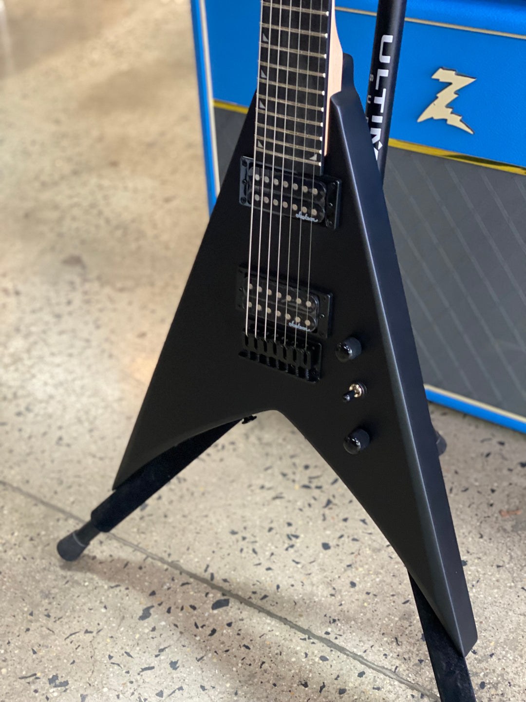 Jackson JS Series King V JS22-7 KV HT | Satin Black