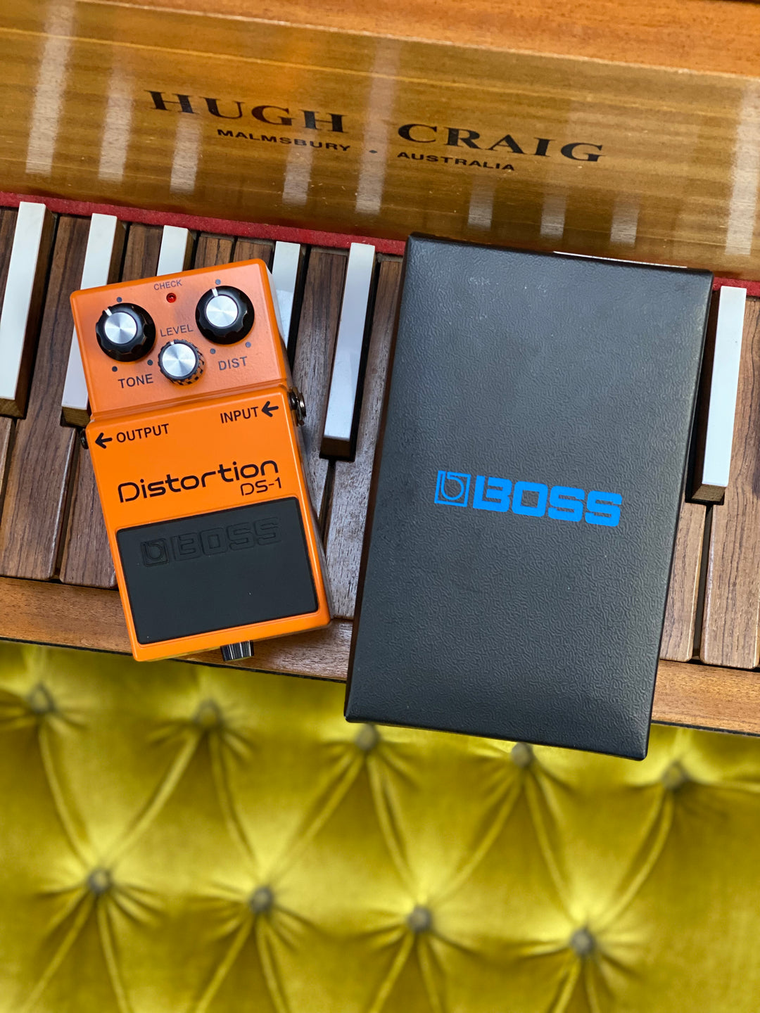 Boss DS-1 MIT Distortion Pedal wbox ***pre loved***
