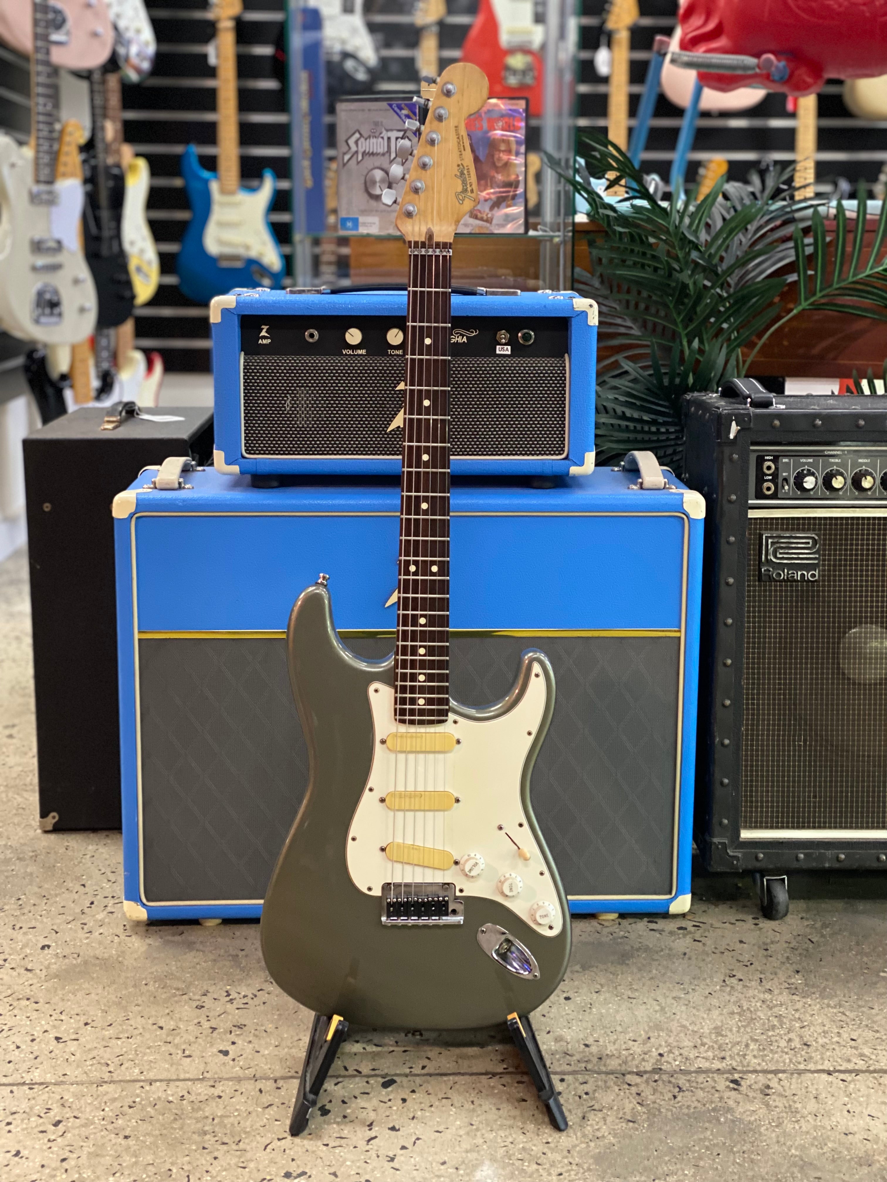 Fender USA 1993 Stratocaster Plus w/case | Pewter ***Pre Loved
