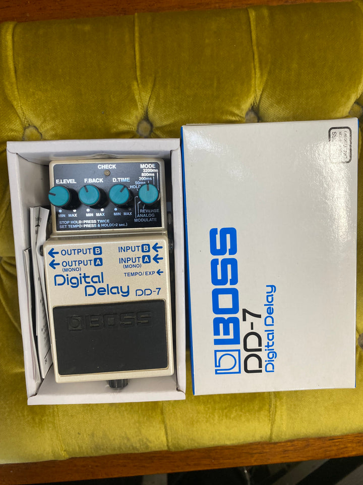 Boss DD-7 Digital Delay Pedal Wbox ***Pre Loved****