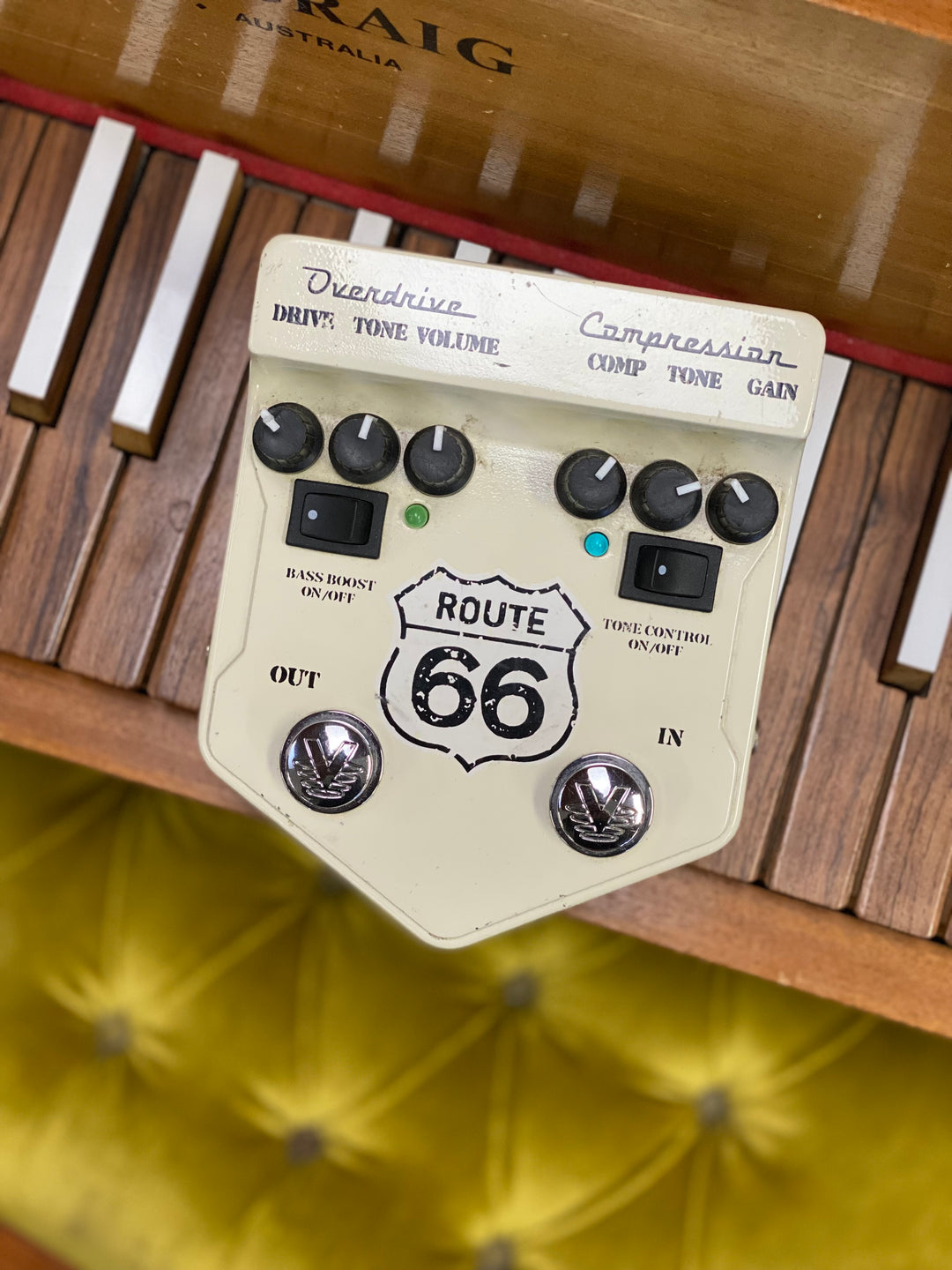 Visual Sound Route 66 Overdrive Comp Pedal ***pre loved***
