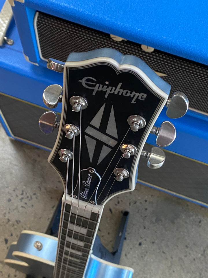 Epiphone 2023 Blues Power Les Paul Custom wcase ***pre loved***