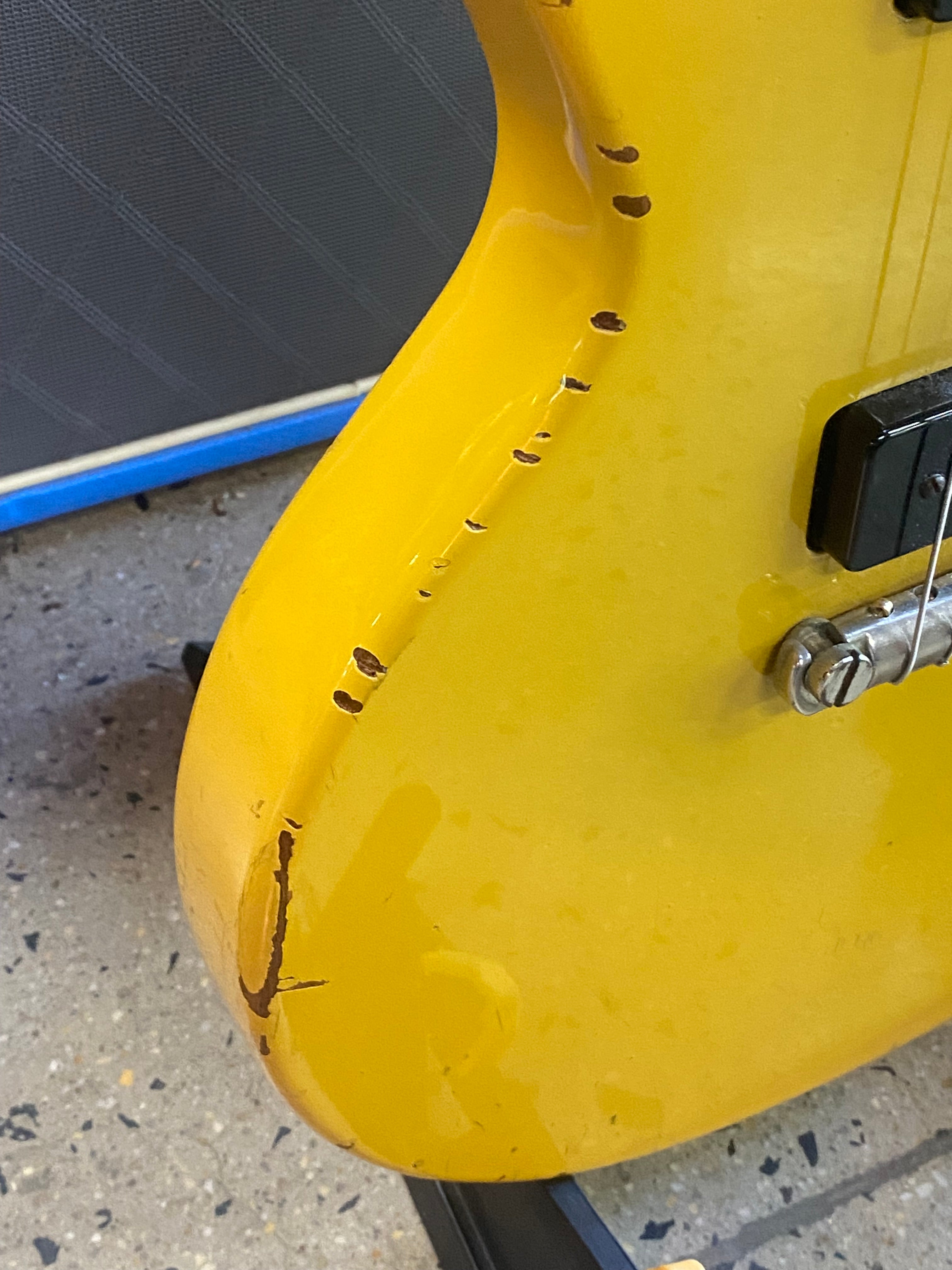 Burny 80s Rock'n Roll Version Les Paul Special TV Yellow w/bag