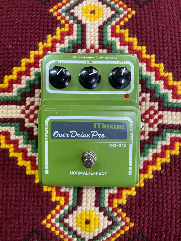 Maxon OD-820 MIJ Overdrive Pro Pedal 2000's ***Pre Loved*** – A&B