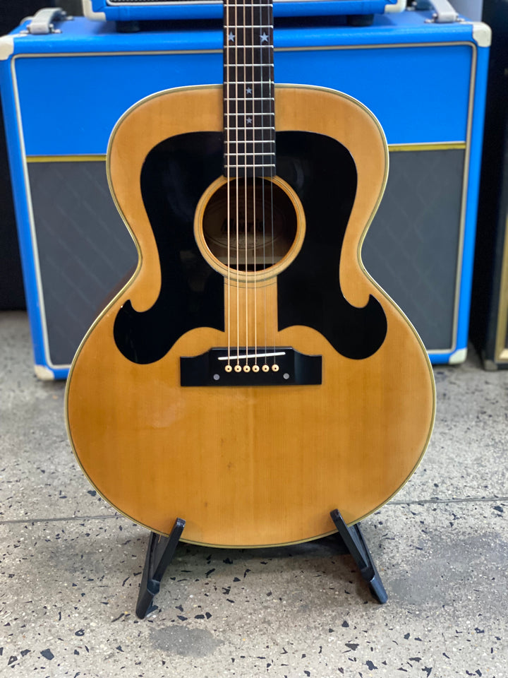 Morris WJ-25 Natural Double Pickguard W/Case | Natural ***pre loved***