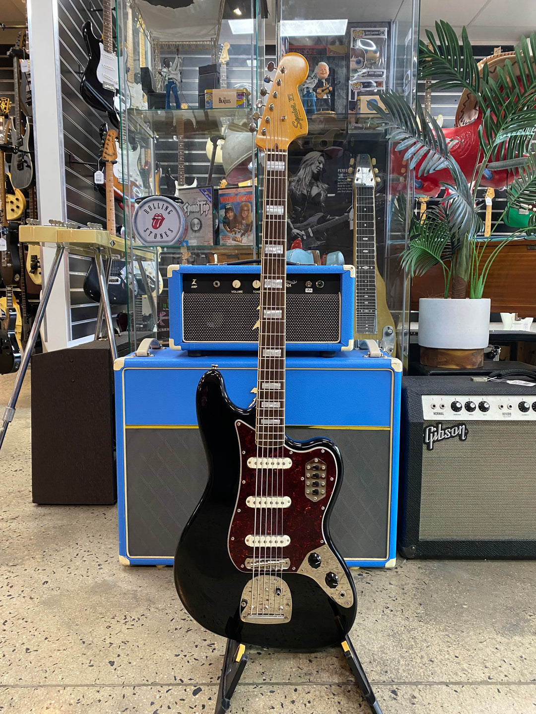 Fender Squier Classic Vibe Bass VI Black W/bag ***Pre Loved***