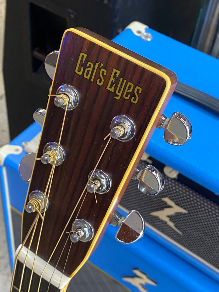Tokai Cats Eyes MIJ CE-350 ST Dreadnought Sunburst W/case **Pre Loved**