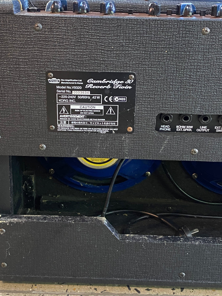 Vox Cambridge 30 Reverb Twin V9320 30-watt hybrid 2x10 combo ***Pre Loved***