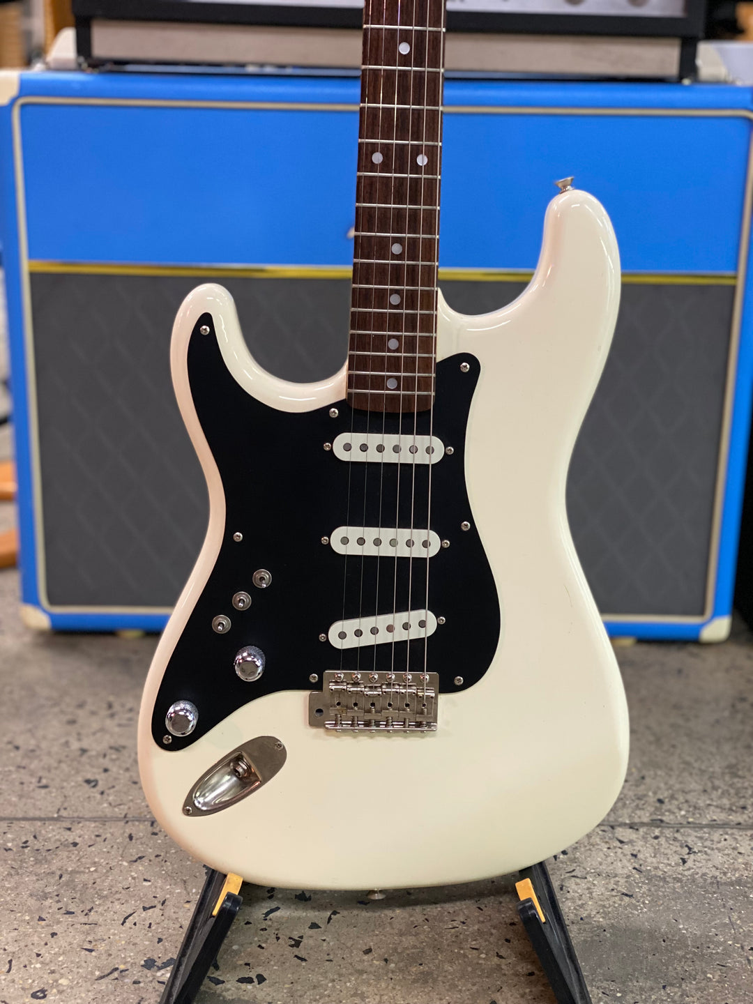 Greco 1980 SE600J Left Hand Electric Strat | White ***pre loved***