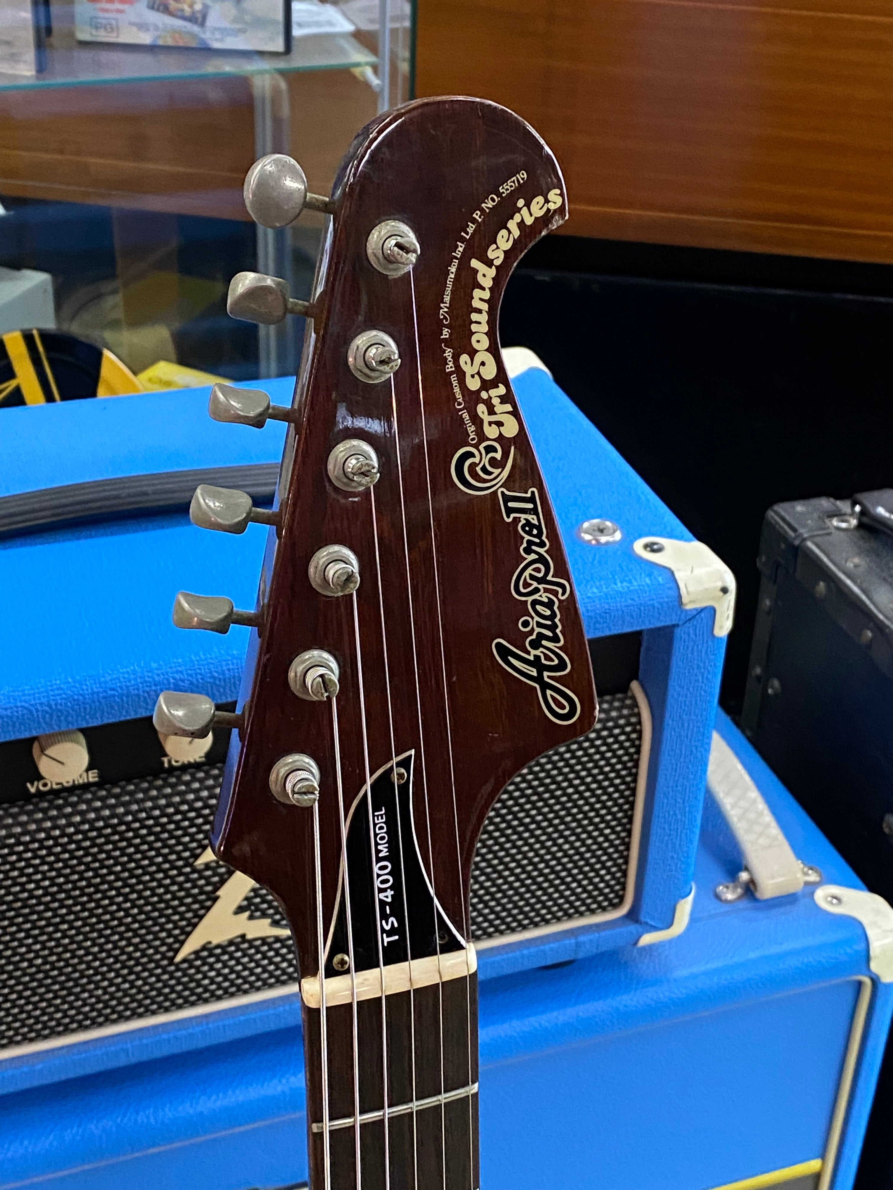 Aria Pro II 1981 TS-400 Tri-Sound Series W/bag ***pre loved