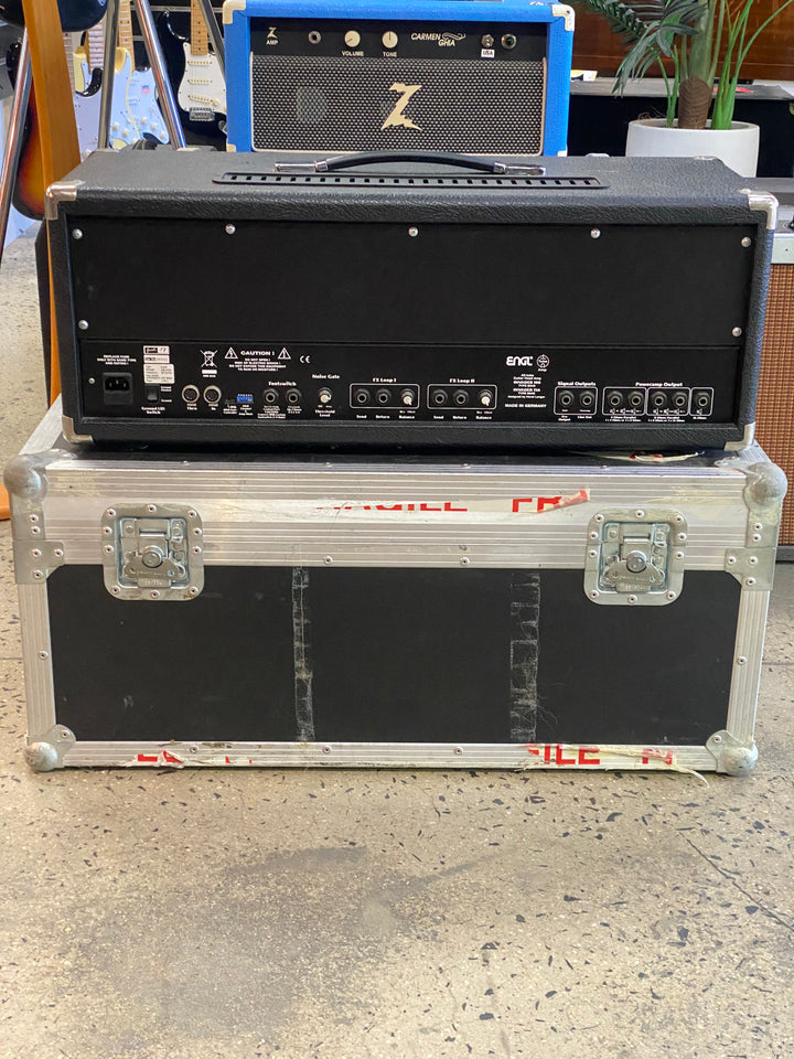 ENGL Invader 100W 4Ch Head W/footswitch and tour case ***pre loved***