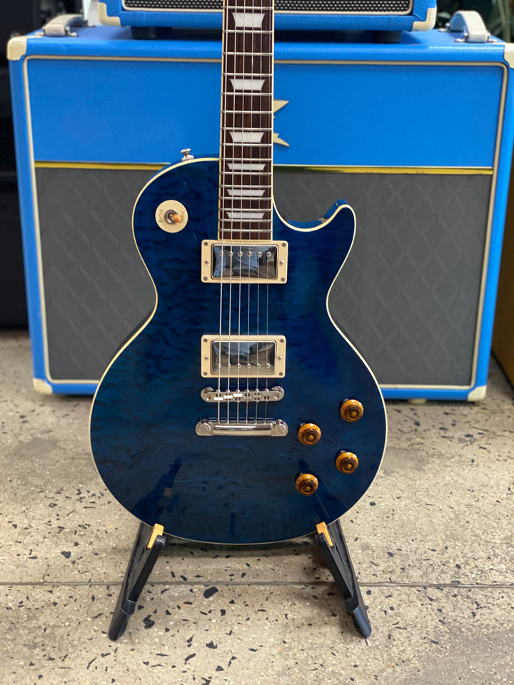 Tokai 2019 Love Rock LS142Q MIJ w/bag | Indigo Blue ***Pre Loved***