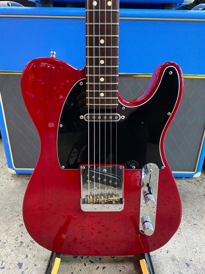 Fender 2017 American Pro Telecaster *modded* w/case Crimson Red Transparent ***pre loved***