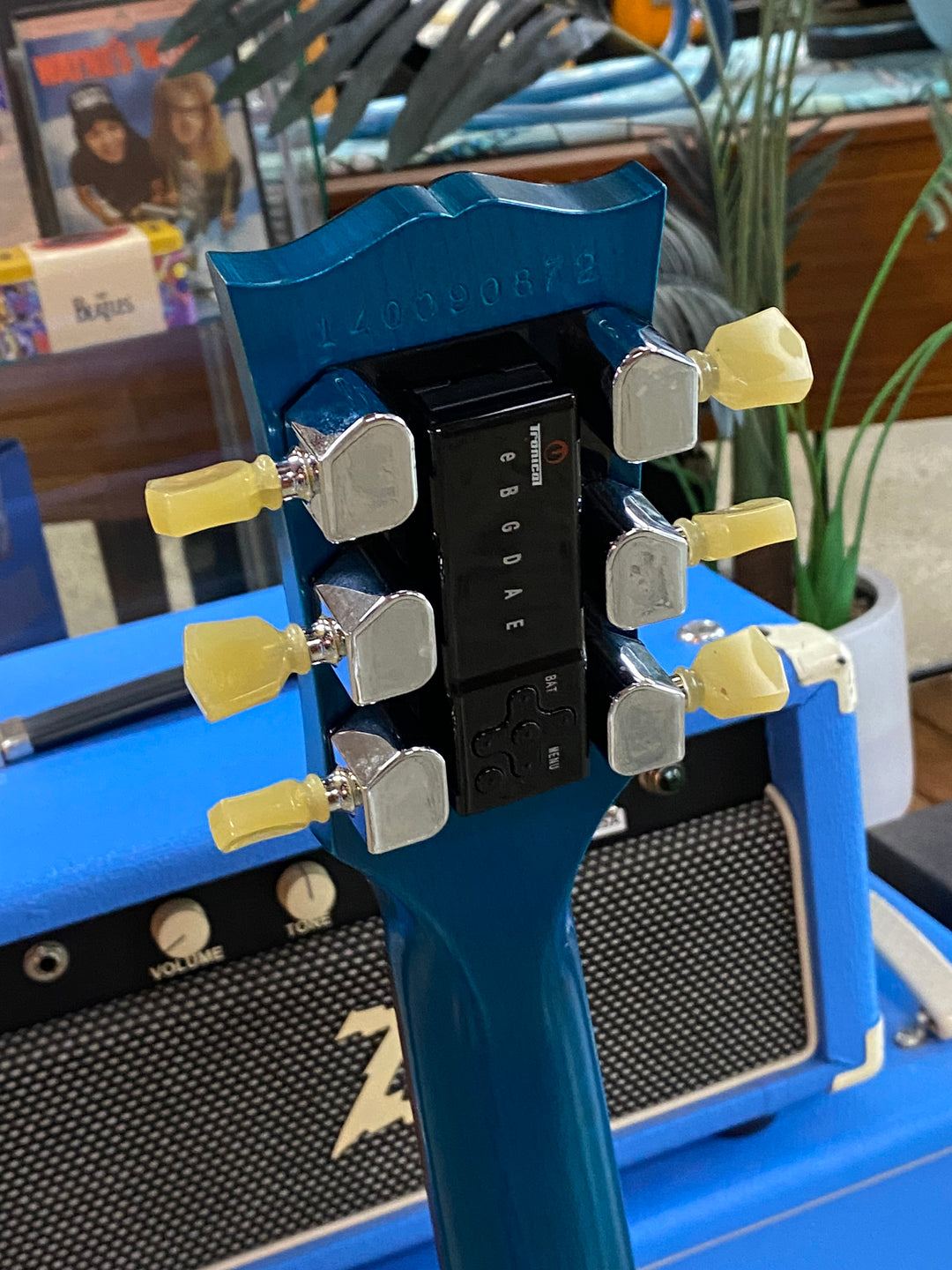 Gibson USA 2014 SG Futura w/case | Pacific Blue Fade ***pre loved***