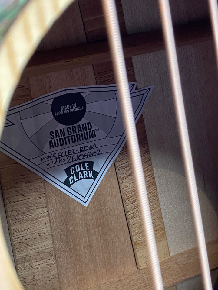 Cole Clark Studio FL1EC Redwood Maple