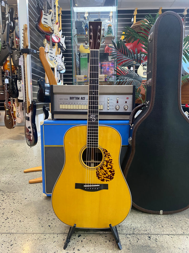 Santa Cruz D PW Pre-War Dreadnought Adirondack/Rosewood Nat W/case ***Pre Loved***