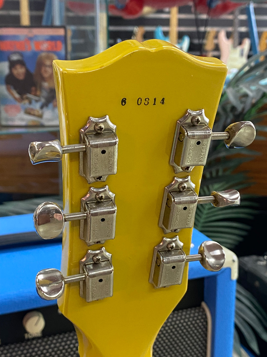 Greco MIJ 1986 EJR59-60D LP Junior Doublecut TV Yellow W/bag ***Pre Loved***