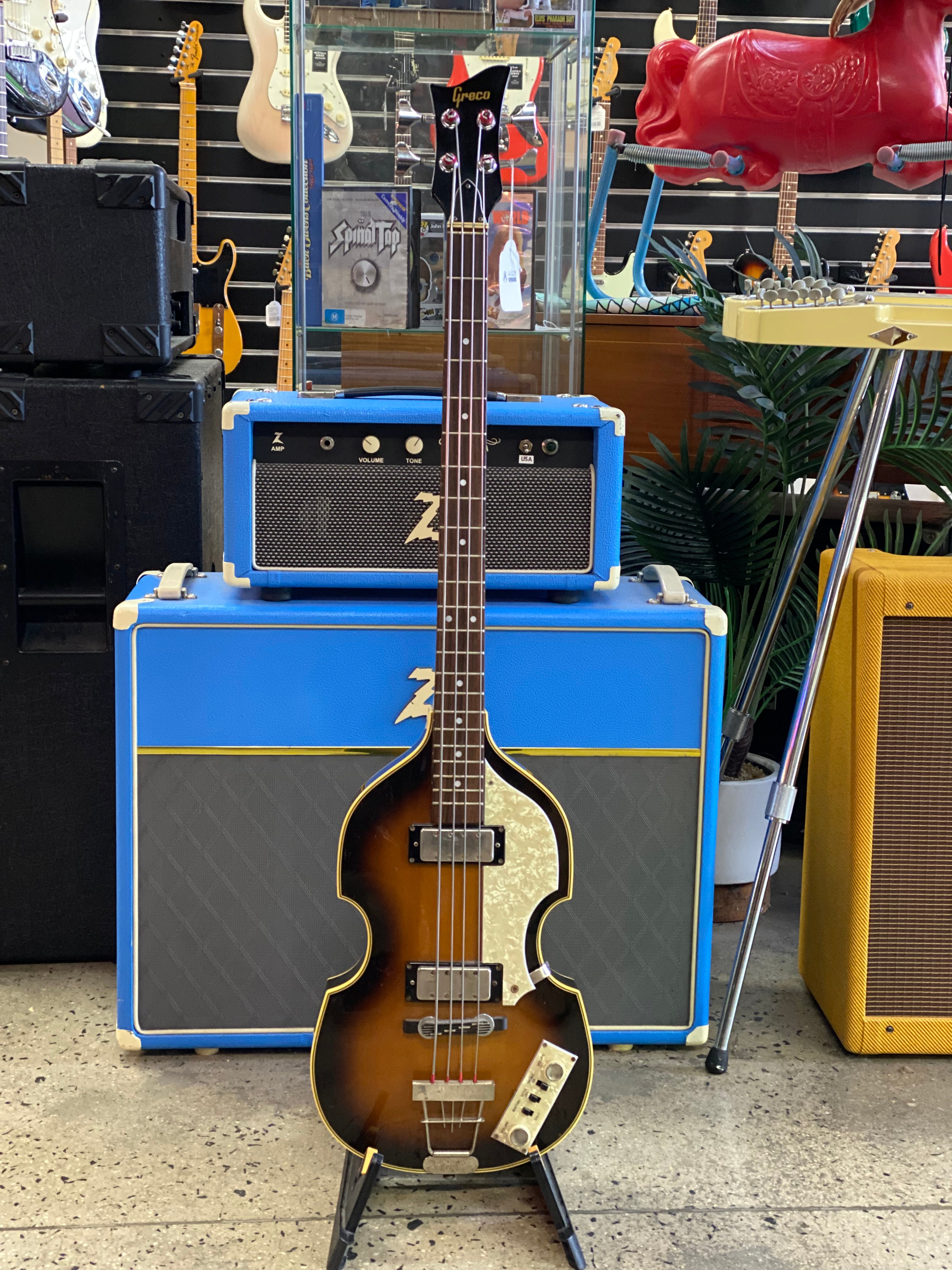 Greco Violin Bass (ケース付)