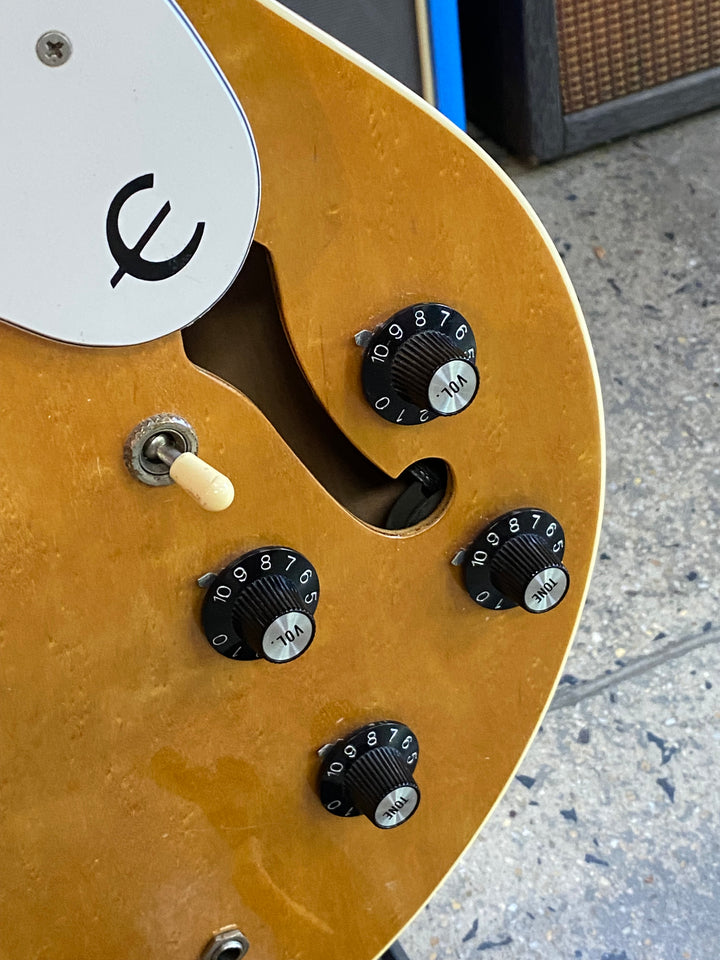 Epiphone MIJ Riviera w/case | Vintage Natural ***pre loved***