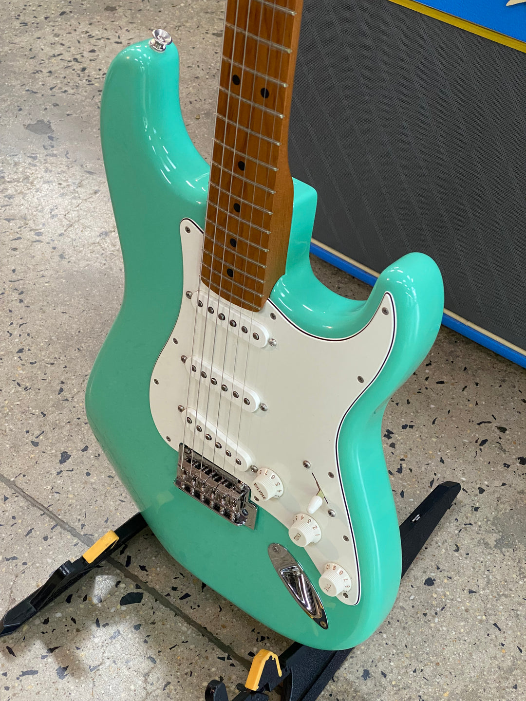 Fender 2021 LTD Player Strat Roasted Maple Fingerboard | Sea Foam Green ***Pre Loved***