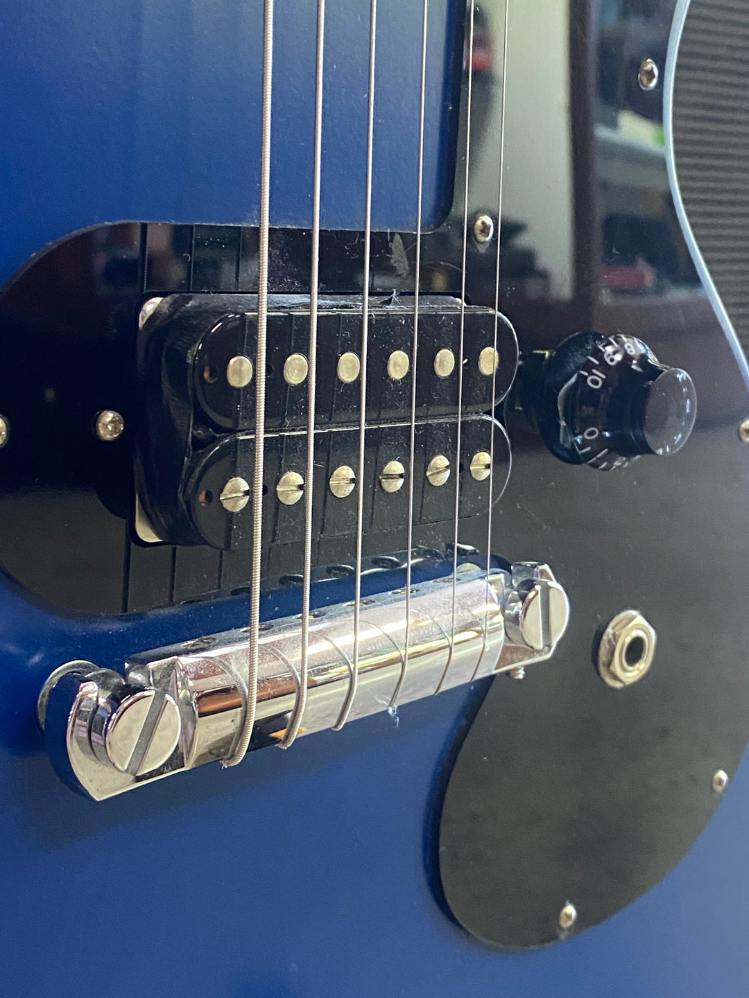 Gibson USA 2011 Melody Maker LP Humbucker Satin Blue W/case ***Pre Loved***