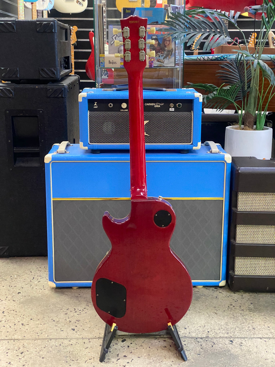 Aria Pro II 1980  LS-800 Leopard Electric Guitar w/bag | Sunburst ***pre loved***