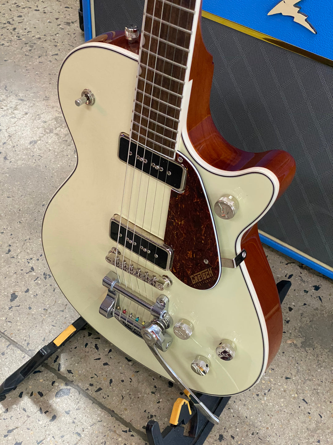 Gretsch G5210T-P90 Electromatic Jet Single-Cut with Bigsby Vintage White ***Pre Loved***