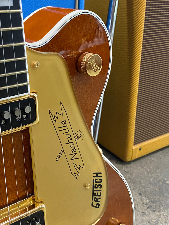 Gretsch 2022 G6120TG-DS Players Edition Nashville Roundup Orange W/case ***Pre Loved***