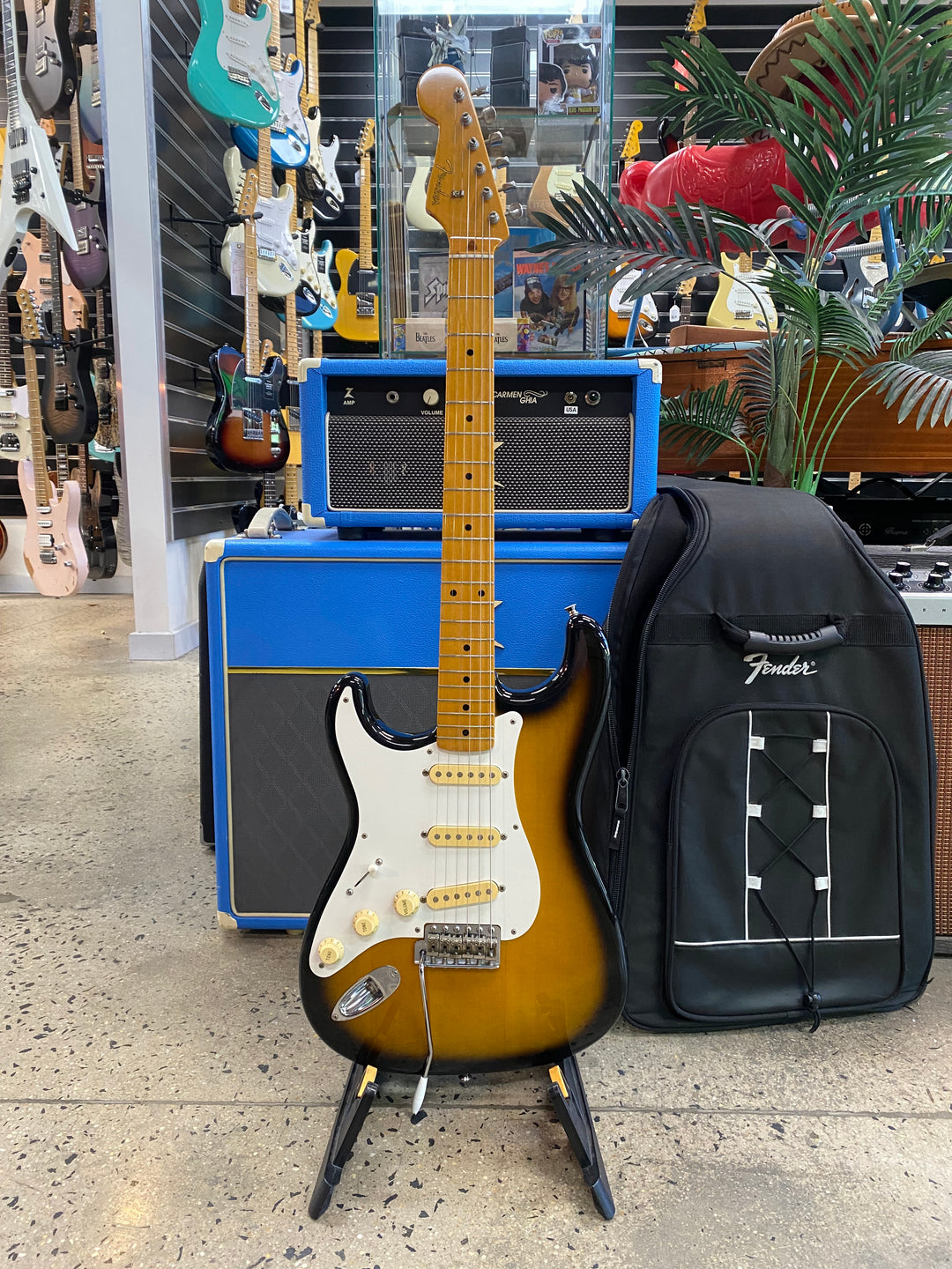 Fender CIJ 2007-08 Left Hand ST57 Strat 2TSB W/bag ***Pre Loved***