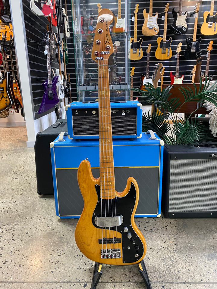 Fender Marcus Miller USA Jazz Bass V 5 String 2009 Bass Guitar Nat W/case ***Pre Loved***