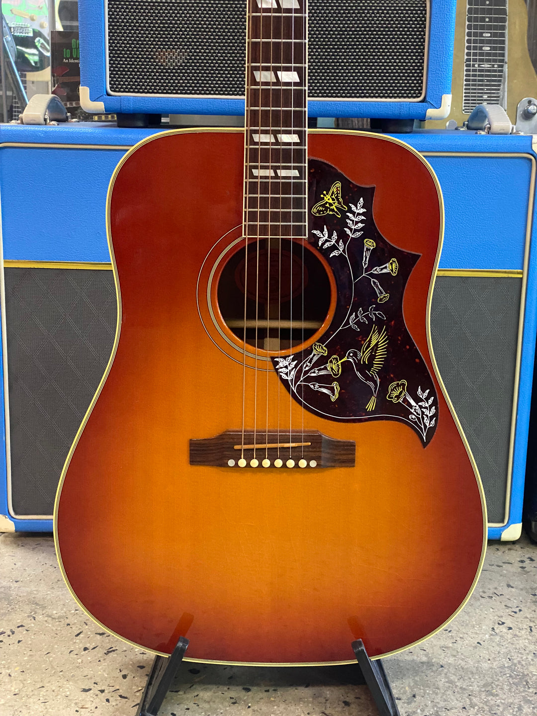 Gibson USA 1997 "Early '60s" Model Hummingbird W/case ***Pre Loved***