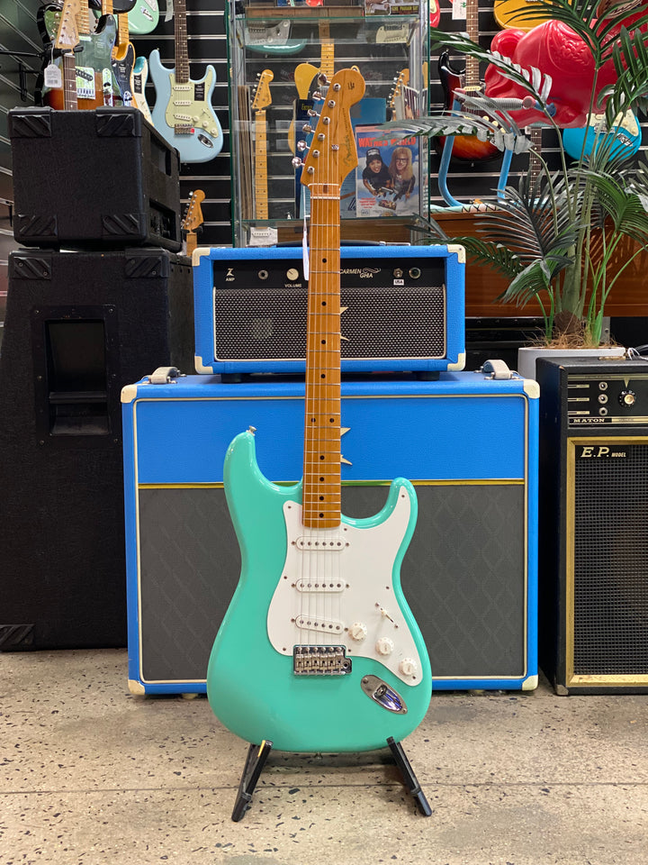 Fender 2022 Vintera 50s Strat *modded* w/bag | Sea Foam Green