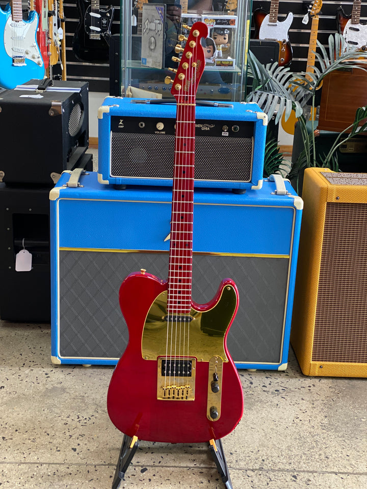 Bill Lawrence Tele MIJ BKIM-60G Okuika Model w/bag | Red ***Pre Loved***