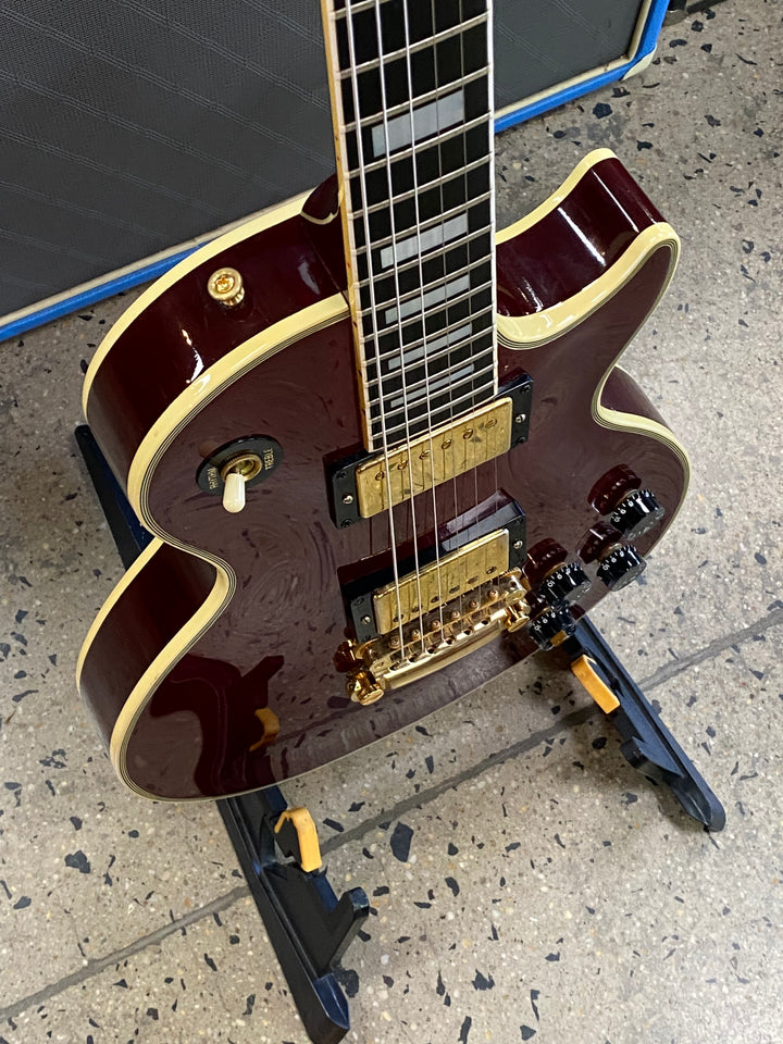 Gibson 1984 Les Paul Custom *modded* w/case | Wine Red **pre loved**