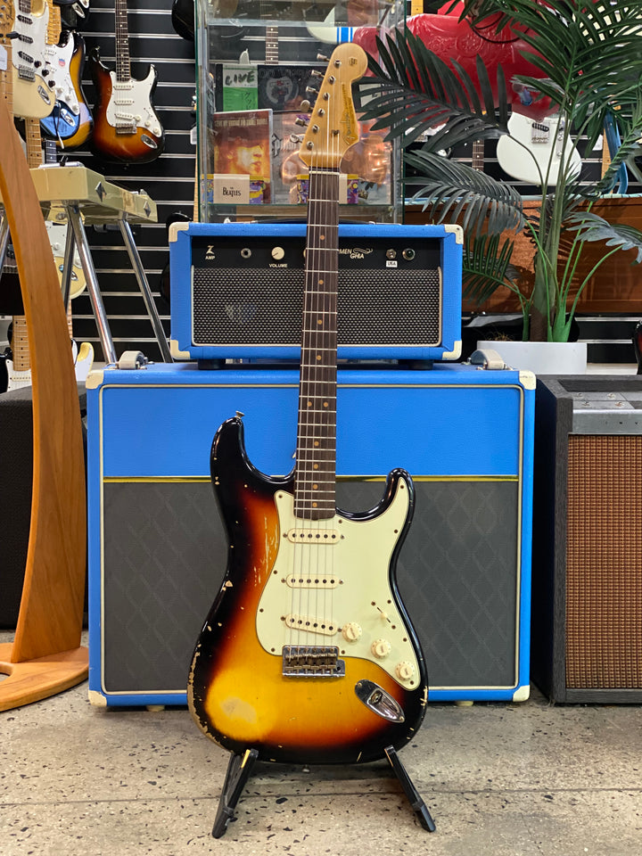 Fender Customshop 2024 LTD 1964 L-Series Stratocaster Heavy Relic 3TS W/case ***Pre Loved***
