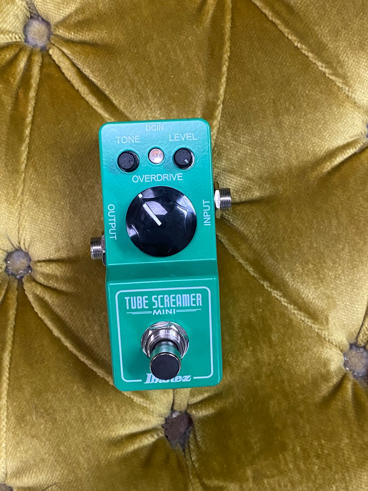 Ibanez TS MINI Tube Screamer Overdrive Pedal Wbox Pre Loved
