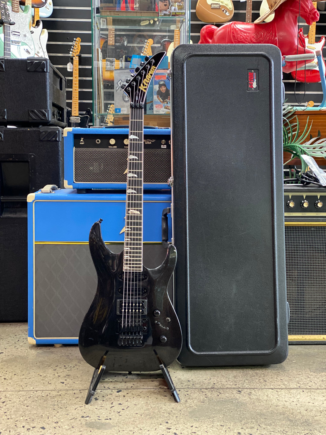 Kramer SM1 Electric w/Gator Case | Maximum Steel ***pre loved***