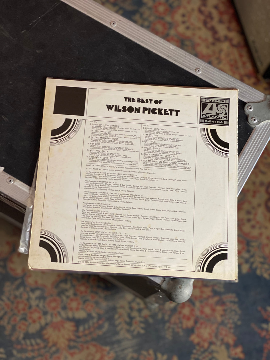 Wilson Pickett | The Best Of | 1974 Japan Pressing | Vinyl ***pre loved***