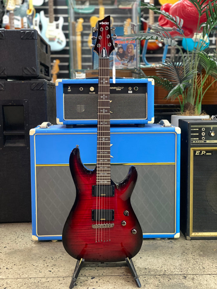 Schecter Demon-6 | Crimson Red Burst