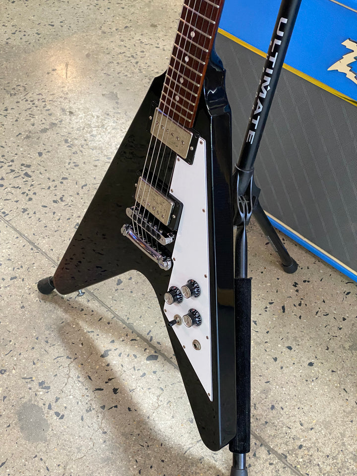 Gibson USA 2017 Flying V Ebony Pickup Mods W/case ***pre loved***