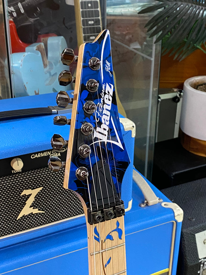 Ibanez 2024 JEM77P w/case | Blue Floral ***pre loved***