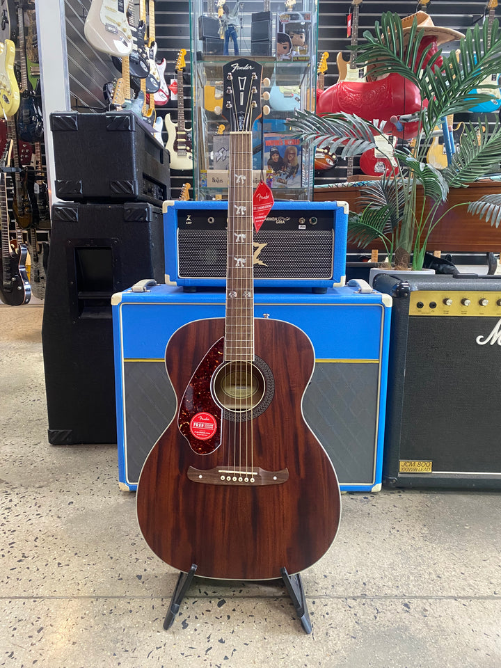 Fender Tim Armstrong Hellcat Left Hand Acoustic | Mahogany