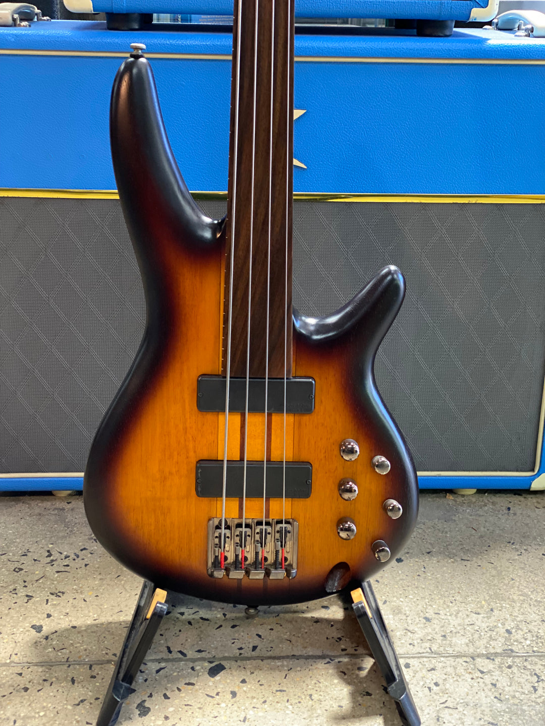 Soundgear by Ibanez 2016 SRF700 Fretless w/case | Sunburst ***pre loved***